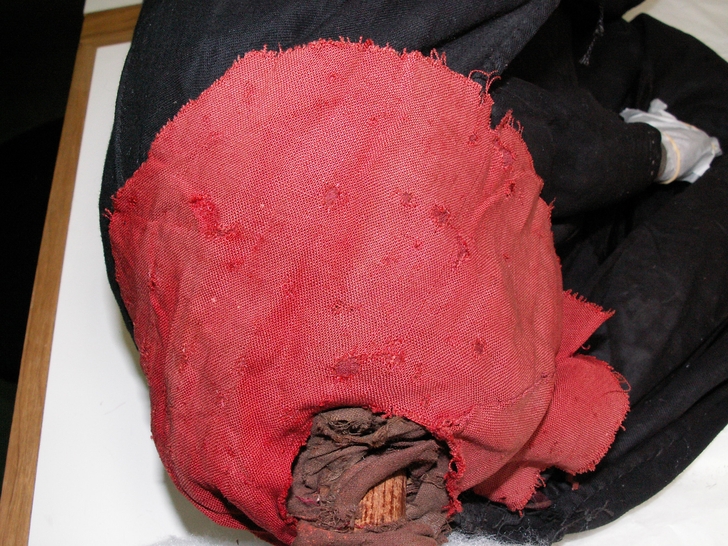 Bavero dopo il restauro